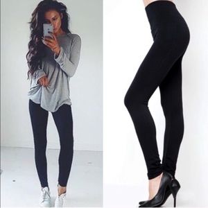 Leggings: Control Top, Fleece Lined